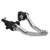 Suzuki DRZ400S / SM / E Silver CNC Pivot Clutch Brake Levers (2000-2022)