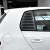 VW Golf 6 MK6 Rear Side Window Louver Cover (2008-2012)