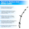 Ford Transit MK6 V347 V348 Manual Transmission Gear Shifter Cable (2000-2006)