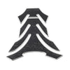 Silver Motorcycle Fuel Tank Pad Cover Protector Decal Grip