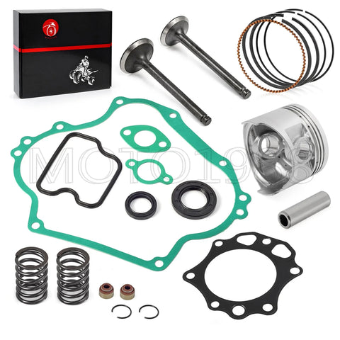 Club Car Golf Cart DS Predent FE290 Piston Kit / 0.25mm Oversize / Gasket Valve