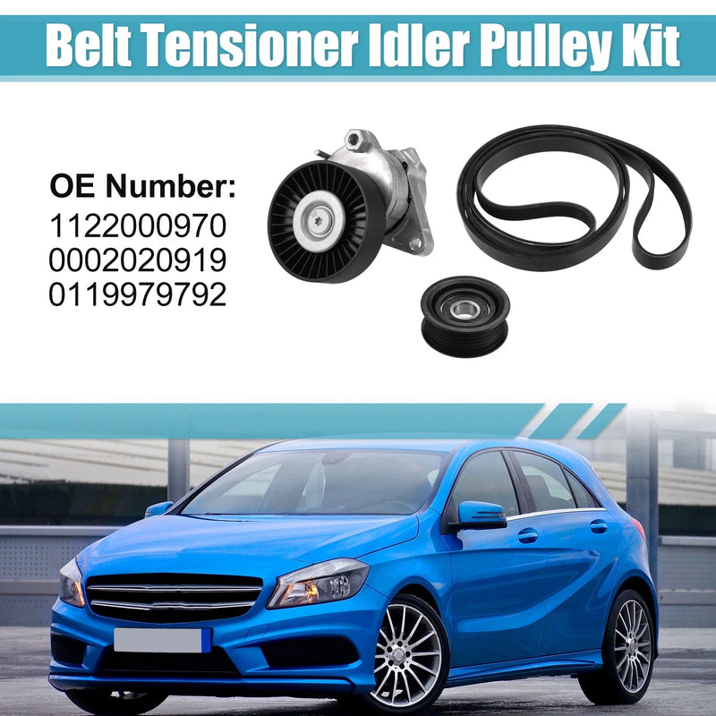 Mercedes-Benz C280 Belt Tensioner Pulley Assembly (2001-2005)