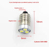 2 / 3 / 4 C / D Flashlight Light Bike Lamp 3V 4.5V 6V 12V 4pcs E10 LED Bulb 200LM