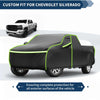 Chevrolet Silverado Crew Cab 6.6ft Short Bed Waterproof Car Cover (2000-2018)