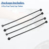BMW 740i 4 Pcs Fuel Tank Cap Tether Rope (2011-2015)