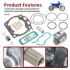 Yamaha YZ250 2005-2024 66.4mm Bore w / Rings Piston & Gasket Kit