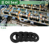 Oil Seal 38x72x12mm Rotary Shaft Seal NBR Rubber Black