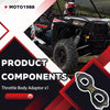 Polaris RZR S4 1000 EPS Throttle Body Adapter (2019–2021)