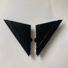 Fiat 500 Bright black mirror triangle trim plate (2007–2023)