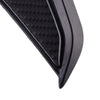 Car Carbon Fiber Style Side Marker Fender Air Wing Vent Trim Cover