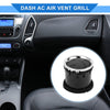 Ford Fusion 2006-2009 Black Silver Tone A/C Outlet Air Vent Panel