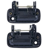Toyota Hilux 4x Front & Rear Left + Right Outer Door Handle Black (1997–2005)