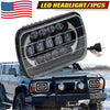 Ford E-100 E-150 E-250 E-350 Econoline 5x7" 7x6 LED Headlight Hi/Lo DRL