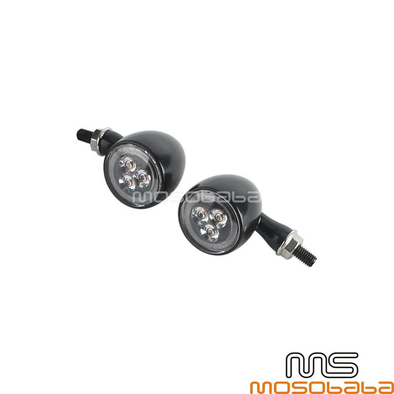 Harley LED Tail Brake Turn Signal Light Indicator Lamp Clear Lens