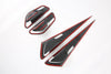 Hyundai Elantra N ABS Inner Door Handle Bowl Carbon Fiber Cover Trim (21-24)