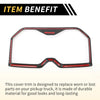 Toyota Tundra Carbon Fiber Armrest Rear Cup Holder Cover (2022-2024)