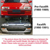 Honda Civic Right Headlight (1990-1991)