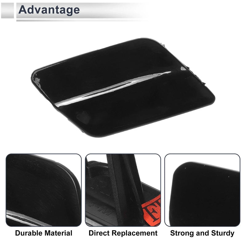 BMW 335i GT xDrive Black Front Right Washer Nozzle Cover Cap