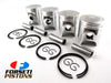 YAMAHA RZV500 1mm O/S Piston Set & Gasket Kit (1984-1986)