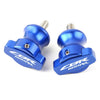 Honda CBR600RR (2003-2017) - Blue Swingarm Sliders Spools M8