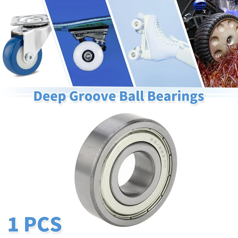 Scooter Skateboard Wheel Deep Groove Ball Bearings 22x56x16mm 1 Pc