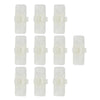 Mercedes Benz W124 W129 10 x Car Body Side Moulding Clips (1990-1996)