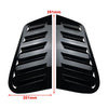 VW Polo 9N Rear Side Window Louver Vent Cover Trim (2001-2009)
