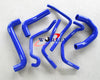 Holden Commodore VY V8 LS1 Aluminum Radiator + Blue Silicone Hose (2002-2004)