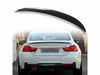 BMW 4 Series F32 4D Carbon Fiber Look ABS Boot Spoiler (2013-2020)