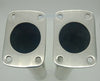 Various Boats 15° Fishing Rod Holder x 2 Stainless Steel Flush Mount