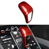 Porsche Cayenne 2018-2020 Red Carbon Fiber Gear Shift Knob Cover Trim Fit