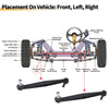 Chevrolet Sonic 2 x Front Sway Bar Links (2012-2020)