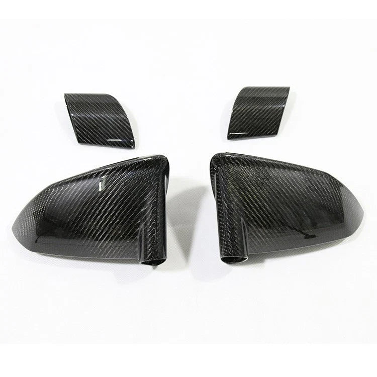 Lamborghini Gallardo LP570 Real Gloss Carbon Fiber Replace Side Mirror Caps