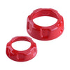 Dodge Challenger Charger Red Air Condition Audio Switch Knob Trim Ring