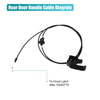 Chevrolet / GMC Hood Release Cable (1999 - 2007)