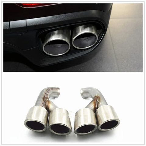 2015-2017 Porsche Cayenne Muffler Tip (Stainless Steel)