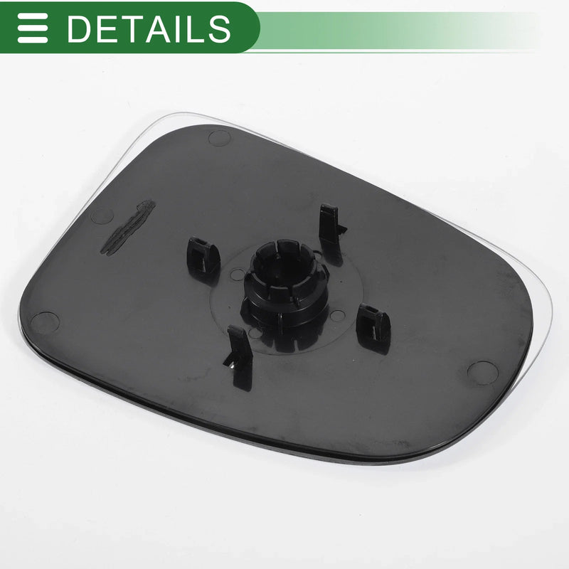 Ford Left Side Blue Mirror Glass with Back Convex
