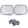 Side Mirror Glass Lens Rear View Pair Fits Mitsubishi L200 Strada Pickup 1998-05