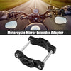 Motorcycle Black Lamp Holder / 17–63mm / Mount Bracket Clamp