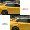 Subaru Impreza WRX STI Rear Window Side Louver Trim (2011-2014)
