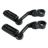 Harley Sportster XL 1-1/4" Matte Highway Footpegs