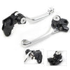 Suzuki RM125 RM250 RM85 Silver Pivot Brake Clutch Levers (2001-2023)