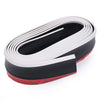 Car 2.5M White Lower Lip Protector Strip Bumper Guard