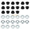 Yamaha 16pcs M10x1.25 Lug Nuts Flat Tapered