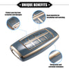 Hyundai G80 GV80 8 Button TPU Blue Keyless Smart Key Fob Case (2021-2023)