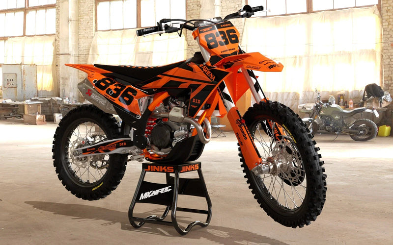 KTM 50 Custom Graphics Jinx Style Full Sticker Decals (1998-2001)