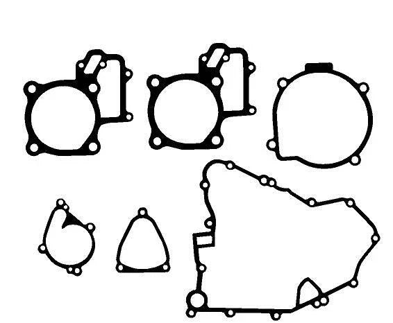 Kawasaki Kvf650a Kvf650b Prairie 4x4 Engine Gasket Set (02–03)