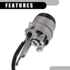 Kia Rio Ignition Switch Door Lock Cylinder w/ Keys (2001-2011)