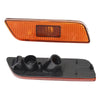 Volvo S80 Pair Amber Bumper Light Lens & Reflectors (1999–2006)