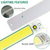Car Van Caravan Boat 2 x LED Car Interior White Strip Lights Bar Lamp